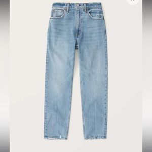 Abercrombie and Fitch high rise mom jean
